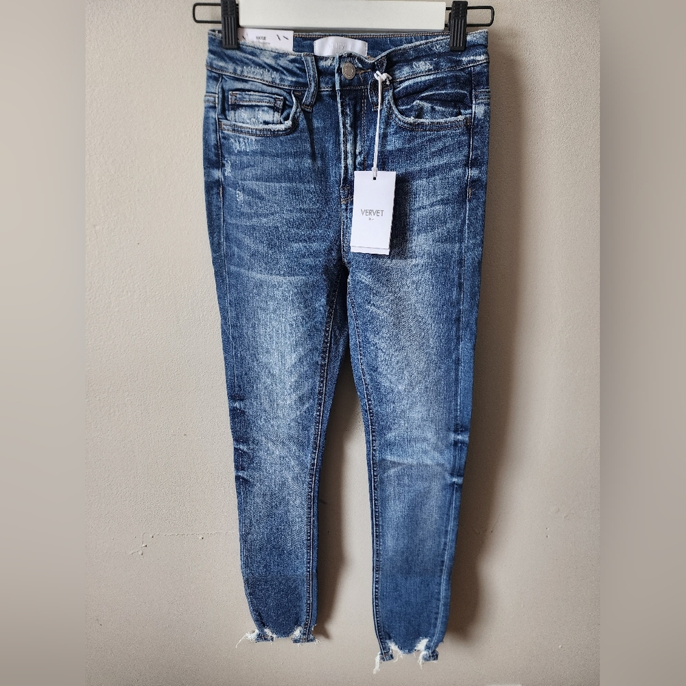 Vervet Haylie High Rise Skinny Jeans